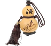 CIYODO Portable Gourd Wine Holder with Sealing Lid, about 150g Decorative