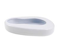 CIYODO Portable Metal Bedpan for Elderly Men and Women Bedridden Patients Spill- Lightweight Bed Pan with Secure Fit and Clean Surface for Home and Hospital Elder Care