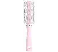 CIYODO Portable Mini Round Hair Brush for Blow Drying and Styling Gentle Scalp-Friendly Roller Brush with Smooth Rounded Teeth Travel-Friendly Curl Defining Tool for Women and Men