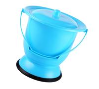 CIYODO Portable Urinal Pail with Lid Thickened Small Size Urine Pot for Women Men Elderly Household Spittoon Bedpan Suitable for Travel and Home Use