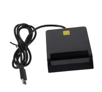 CIYODO Portable USB Smart Card Reader Multi-function Compatible with Windows Vista Type-c Interface for Atm Ic Id Cac Sim Cards