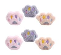 CIYODO Preserve Your Furniture 6pcs Cat Molar Toy Set Catnip Fun Kitten Plush Toy Stimulate Hunting Instincts Keep Cats Active