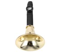 CIYODO Professional and Lightweight Abs Metal Material Musical Instrument Metal Kazoo Trumpet Shaped with Versatile Tone Fusion Suitable for Classroom Activities and Travel for Adults