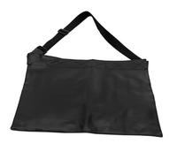 CIYODO Professional Makeup Waist Apron Bag with Pockets PU Leather Cosmetic Brush Belt for Women and Portable Organizer for Makeup Artists and Dresser Tool Storage