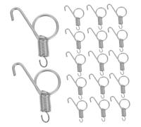 CIYODO Rabbit Cage Door Clips 20pcs Spring Hook Latches for Litter Box Hay Feeder Guinea Pig