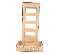 CIYODO Rabbit Foraging Box Hay Feeding Rack Guinea Pig Hay Rack Pet Grass Feeder