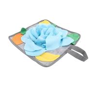 CIYODO Rabbit Snuffle Mat for Foraging Slow Feeding Pad in Fleece Intelligence Toy for Nose Work Training Rabbit Toys for Hideaway Position Random