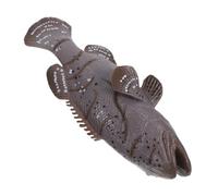 CIYODO Realistic Grouper Figurine Vivid Sea Fish Model Plastic Decoration for Fish Tank Decor Educational Animal Knowledge