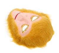 CIYODO Realistic Monkey King Mask for Halloween Cosplay Party Authentic Furry Half Face Monkey Costume Mask Comfortable Fit for Themed Events and School Plays