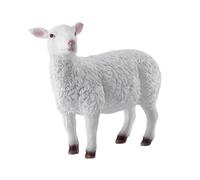 CIYODO Realistic Resin Sheep Garden Ornament Durable Outdoor Decoration Creative Lamb Statue for Home and Unique Whimsical Birthdays and Housewarming