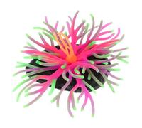 CIYODO Realistic Silicone Sea Anemone Artificial Coral Decor for Fish Tank Vibrant Low Maintenance Aquarium Landscaping Plant Fit for Freshwater and Saltwater Tanks Color Stable and Vivid