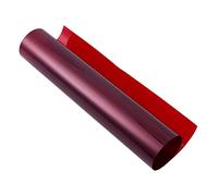 CIYODO Red Acetate Sheets Color Film Sheet with Smooth Cutting Edge and Good Light Transmittance Pet Material Gel Light Filter for Photography Colour Filter
