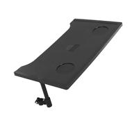 CIYODO Removable Wheelchair Lap Tray with Large Storage Abs Plastic Dining and Laptop Table for Adults Portable Multifunctional Wheelchair Accessory for Food Drinks and Mobility Devices