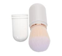 CIYODO Retractable Travel Makeup Brush Mini Powder Foundation and Blush Brush for Cheeks and Highlighter