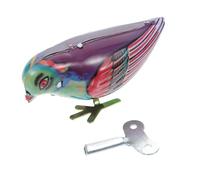CIYODO Retro Tinplate Magpie Wind Up Clockwork Action for Birthday Party Favors and Safe Pretend Play for Boys and Vintage Design for Classroom Prizes and