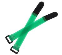 CIYODO Reusable Anti-Crowing Collar 2Pcs Adjustable Red Chicken Neckbands Comfortable Fit for Backyard Poultry