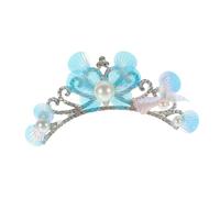 CIYODO Rhinestone Crown Hair Comb for Elegant Princess Hair Accessory Headpiece Wedding Birthday Party Clip Sparkly Jewelled Design
