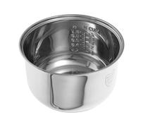 CIYODO Rice Cooker Liner Multifunctional Cooking Rice Cooker Accessory Induction inside Replacement Judge Vessel Stainless Steel Silver
