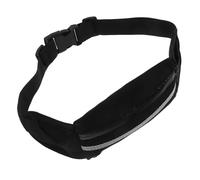 CIYODO Running Belt with Water Bottle Holder Lightweight Nylon Waist Bag for Men and Women, Adjustable Waist Strap, Reflective Strip, Small Fanny Pack for Running and Jogging