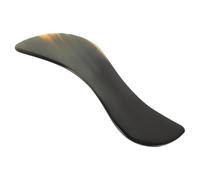 CIYODO S-shaped Buffalo Horn Gua Sha Tool Facial Scraping Board for Physical Therapy Massage Smooth Skin-friendly Acupoint Massager for Face and Body Suitable for Random Color