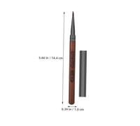 CIYODO Sandalwood Nail Art Pen with Cap Comfortable Grip Double Liner Brush for Precise Painting and Embossing DIY Nail Design Tool Suitable for Salon and Home Use