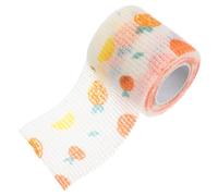 CIYODO Self Adhering Bandage Wrap for Dogs Cats Non Woven Fruit Pattern Easy Application Secure Fit for Wounds Dog Paw Bandages