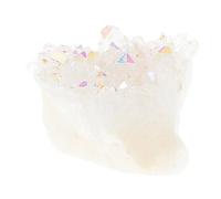 CIYODO Seven Color Crystal Cluster Stones for Home and Office Decor Gemstone Sculpture for and Educational Purposes Chakra Stones for Relaxation and Wellbeing