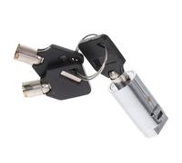 CIYODO Shaped Short Core Vending Machine Lock with Keys Anti-Tamper Security Replacement Parts for Soda Snack Candy and Capsule Vending Machines Compact Fit and Smooth Operation