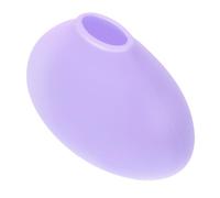 CIYODO Silicone Makeup Brush Covers Reusable Protective Holder for Travel and Storage Dustproof Ventilated Foundation Brush Bubble Organizer Soft Protector