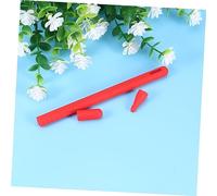CIYODO Silicone Sleeve for Pencil Protective Stylus Pen Cover with Integrated Cap Shockproof and Dirt Resistant Touch Screen Pen Holder Compatible with Ipad Stylus Red