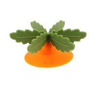 CIYODO Slow Feeder Dog Bowl Insert Soft Silicone Non Slip Suction Base Portion Control Design for Large Dogs Green Orange Promotes Healthy Eating and Digestion