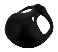 CIYODO Small Beast Skull Mask Therian Mask Black Plastic Unique Design Refined Texture Resistant to Deformation Versatile Use Showcase Your Personality for Cosplay Party