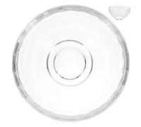 CIYODO Small Clear Glass Mixing Bowl for Facial Masks and Spa Oils Crystal Bowl for Salon and Home Skincare Transparent Mask Mixing Container for Beauty Treatments