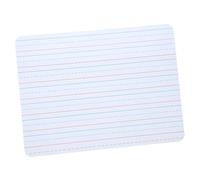 CIYODO Small Dry Erase Board Multi-Function Whiteboard with Four Lines and Three Lightweight Classroom Writing Board for Learning and Drawing