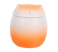 CIYODO Small Pet Urn Ceramic Keepsake for Pet Ashes Durable and Portable Memorial Container for Dogs and Cats Elegant Design for Home and Travel