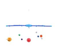 CIYODO Solar System Model Hanging Mobile with 8 Planets 3d Educational Stem Science for Classroom Learning and DIY Scientific Handmade Kit