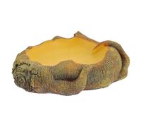 CIYODO Solid Material Reptile Feeder Pet Animal's Water Basin Lizard Accessory