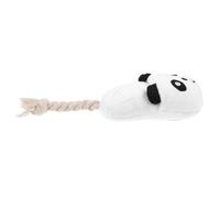 CIYODO Squeaky Dog Cute Shoe Shape Molar Plaything for Puppies Interactive Household Chewing Durable Rope Design for Teething Dogs