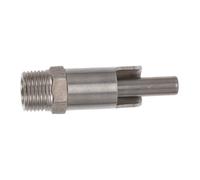 CIYODO Stainless Steel Automatic Pig Waterer Nozzle Splashproof Nipple Drinker for Piglets Portable Livestock Drinking Tool for Farms Pig Setups