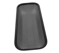 CIYODO Stainless Steel Cutlery Holder Basket with Hard Mesh Design Lightweight Utensil Drainer for Forks Chopsticks Spoons Dishwasher Compatible Kitchen Storage Organizer Matte Black