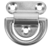 CIYODO Stainless Steel D Ring Anchor for Rv and Truck Bed, Heavy Duty Load Capacity with Quick and Easy Installation, Surface Mount Tie down Hardware for Marine and Trailer Use