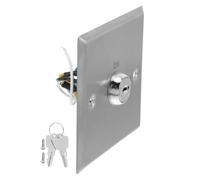 CIYODO Stainless Steel Emergency Key Operated Control Button Switch for Access Control System Fire Door Exit Security Door Release Override