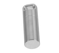 CIYODO Stainless Steel Pill Case Keychain Holder Secure Airtight Design for Medications Small Storage for Outdoor Use Versatile Tool for Pocket