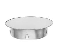 CIYODO Stainless Steel Pipe End Cap Plug Replacement 150mm Drainage Pipe Plug with Chimney Hole Cover and Seal