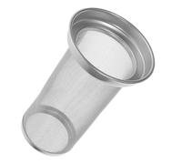 CIYODO Stainless Steel Tea Strainer and Filter Mesh Insert, Fine Metal Loose Leaf Tea Steeper for Teapot Brewing, 8.1 X 7.5 X 12.3 Cm, Single Piece, Suitable for Home and Kitchen Use