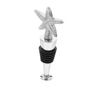 CIYODO Star Shaped Zinc Alloy Wine Stopper with Tight Seal for Wine Bottles Stylish Decorative Caps Preserving Freshness for Housewarming and Christmas
