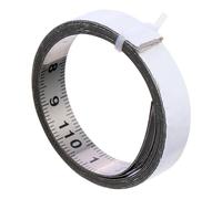 CIYODO Sticky Measuring Ruler Self-adhesive Carbon Steel Scale with Silver Finish for Convenient Measurements and Sticks to Workbenches and Sawing Machines Sturdy and Practical Measuring