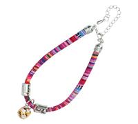 CIYODO Style Cat Chain Collar Bells Soft Cotton Pet Collar Fashion Accessory for Cats