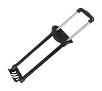 CIYODO Suitcase Trolley Luggage Strap Handle Luggage Case Handle Baggage Tool Case Suitcase Carrying Black Aluminum