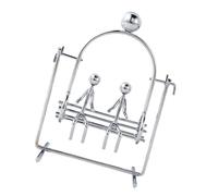 CIYODO Swing Couple Balancing Iron Art Physics Tumbler Desk Ornament for Office Decoration Science Classroom Demonstration Physics Enthusiasts